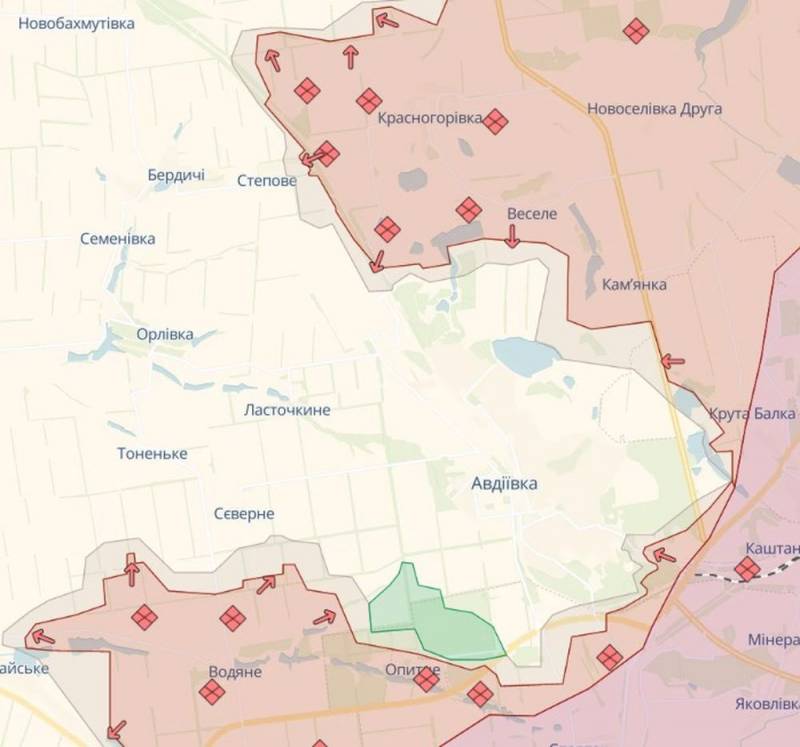 Штурмовые отряды ВС РФ расширяют свой контроль на Авдеевском направлении г,Москва [1405113],украина