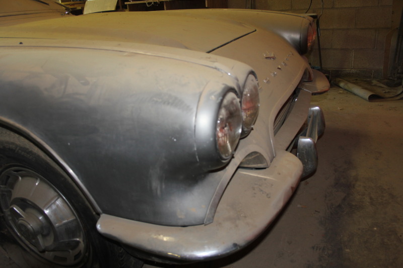 В штате Невада нашли Corvette, простоявший 44 года Corvette C1, chevrolet, corvette, general motors, находка, олдтаймер, ретро авто, спорткар