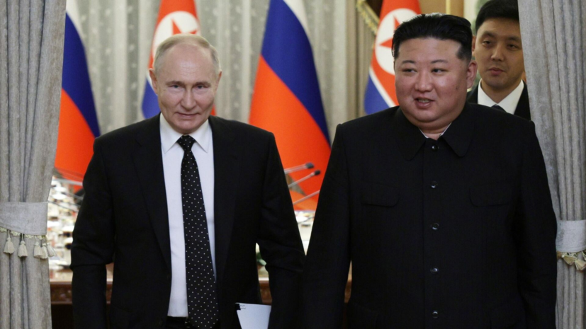 Путин и Ким Чен Ын отправились на переговоры на одном «Аурусе»