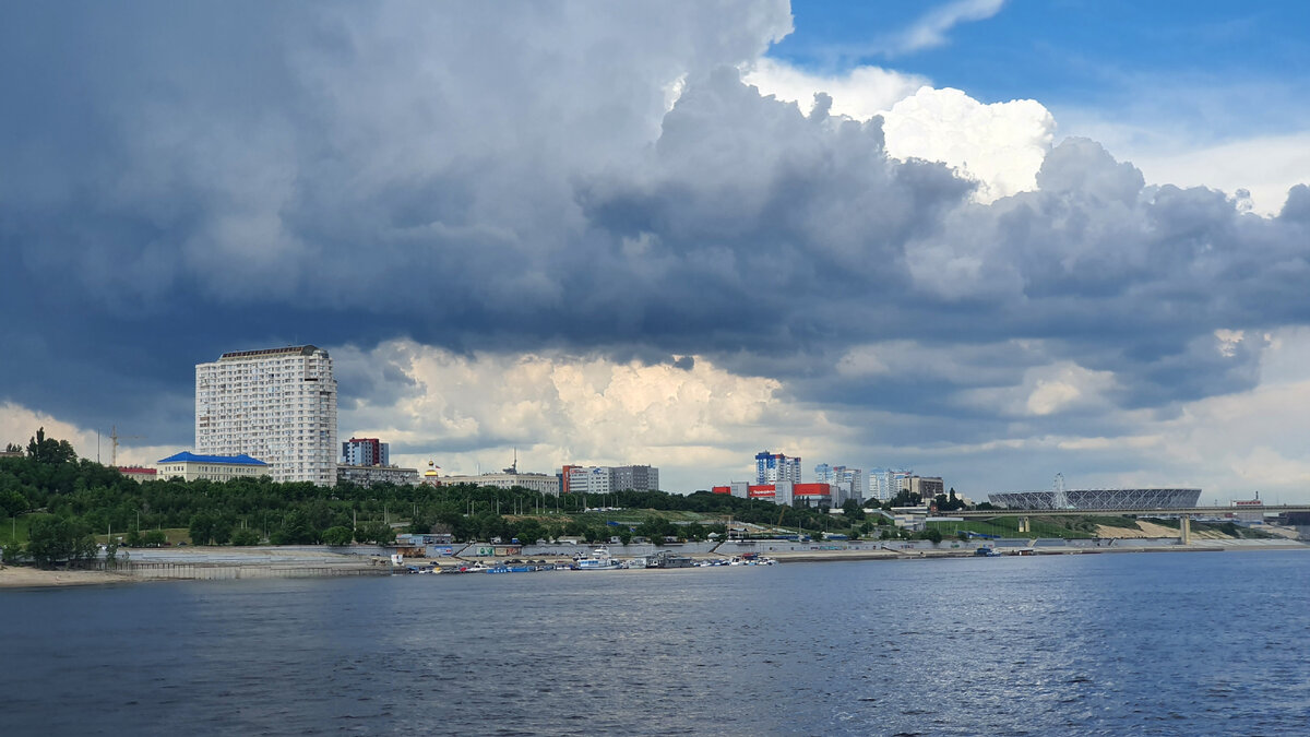 Вид на городод Волгоград