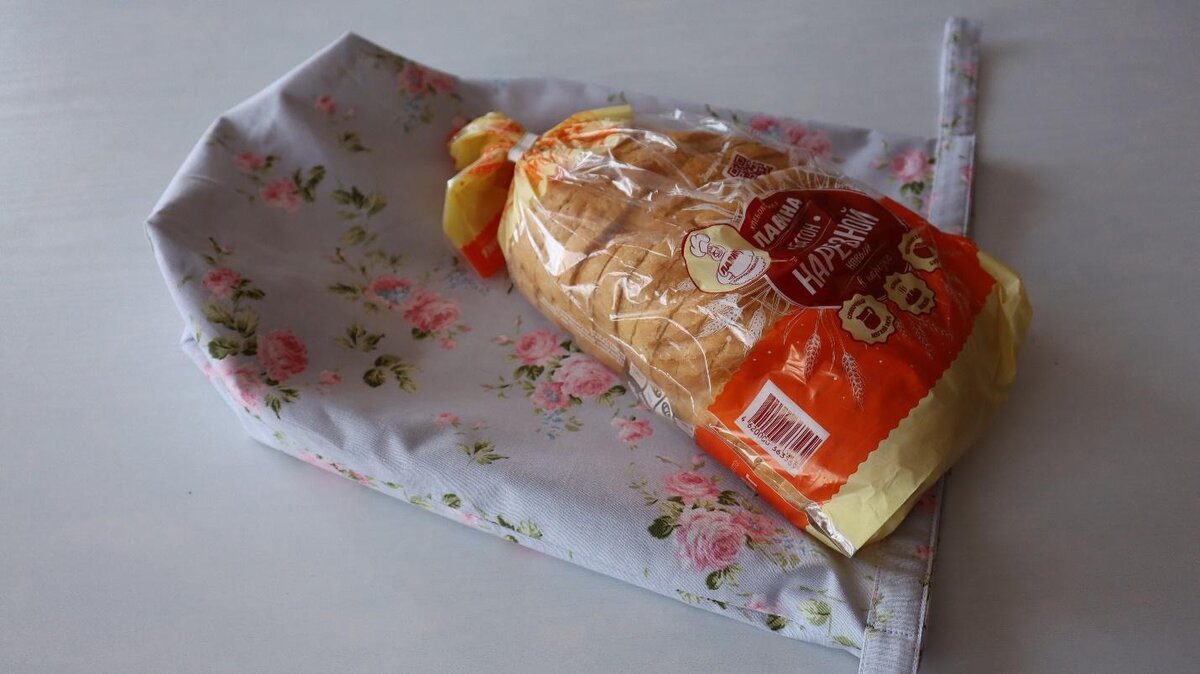 Нашла идеальный вариант для хранения хлеба. Экомешочек с особой деталью — это то, что нужно