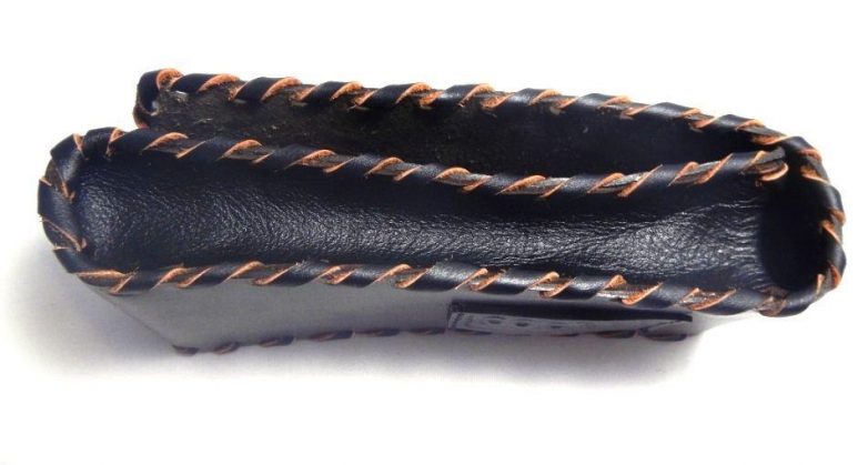 Маленькая кожаная сумочка на пояс кожаная сумочка