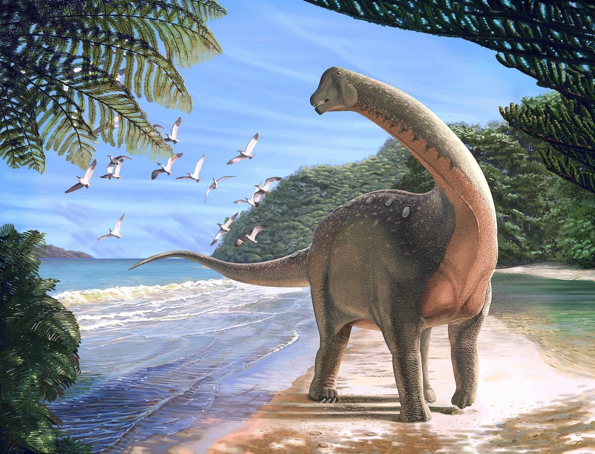 Динозавр Мансурозавр