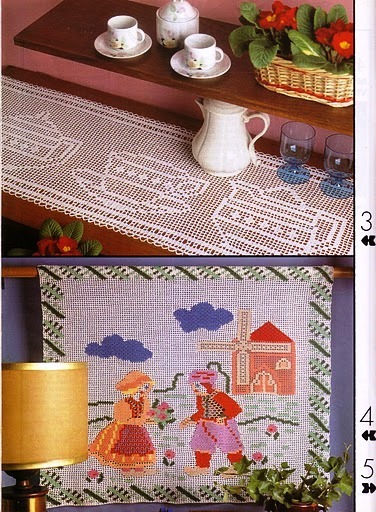 Идеи, как можно раскрасить филейное вязание Идеи, как можно раскрасить филейное вязание идеи,рукоделие,своими руками,филейное вязание