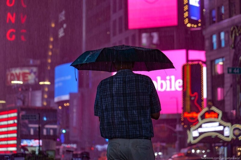 Атмосферная прогулка по ночной Таймс-сквер Нью-Йорк,США,Таймс-сквер