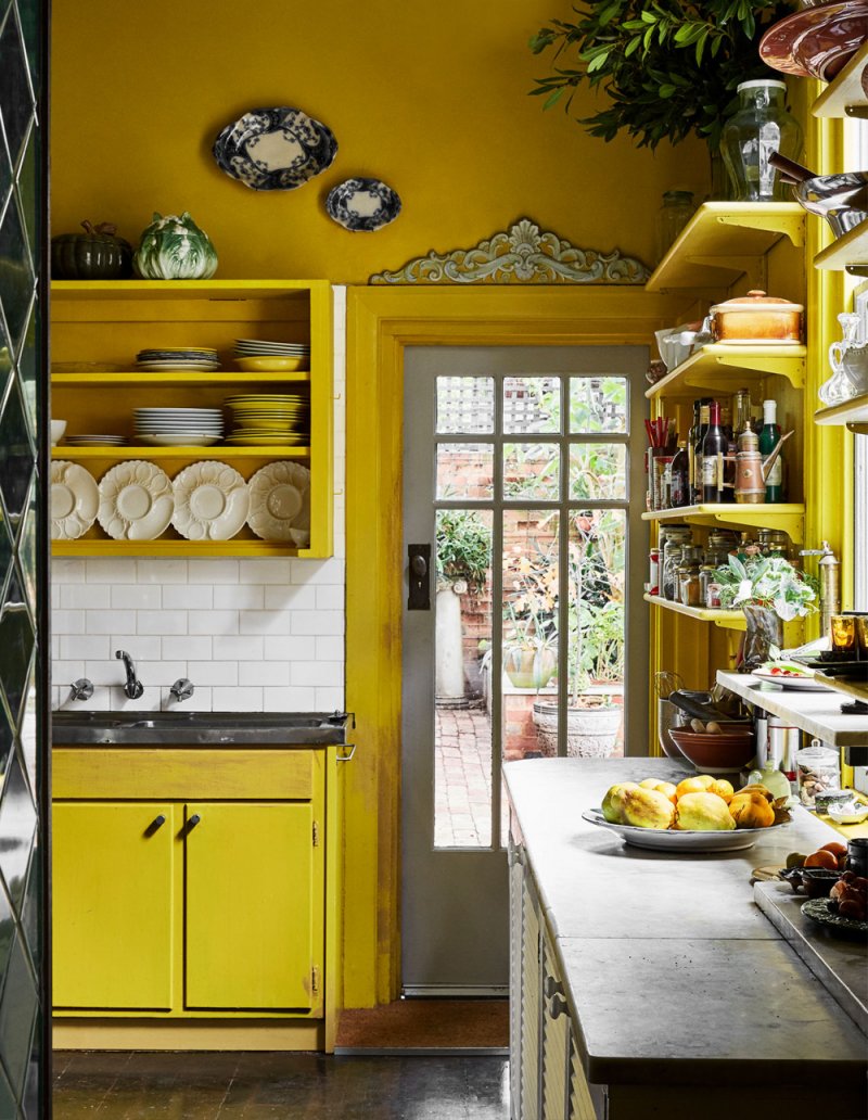 Как грамотно использовать желтый цвет на кухне идеи для дома,интерьер и дизайн