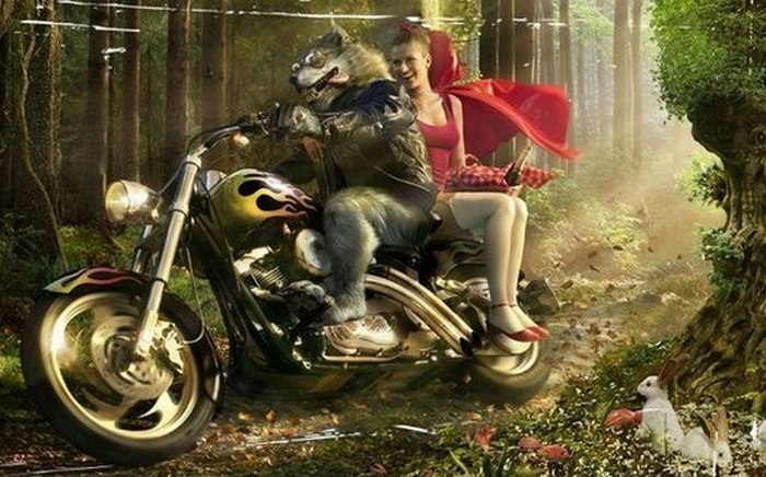 «Красная шапочка», если бы её написали известные писатели и поэты