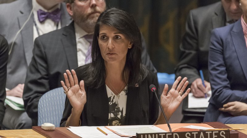Постпред США при ООН: При необходимости Трамп не остановится на одном ударе по Сирии