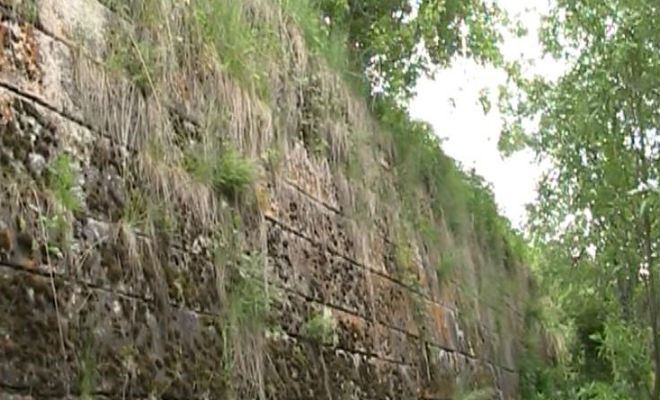 Стена в тайге: кто построил каменный вал из гигантских ровных блоков наука,Пространство,Путешествия,сибирь,стена,тайга
