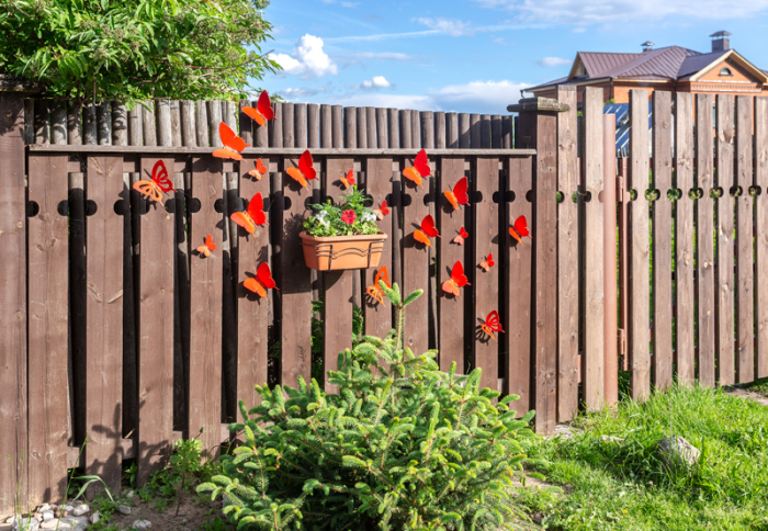 13 способ украсить забор подручными средствами без лишних затрат декор,для дома и дачи,идеи и вдохновение