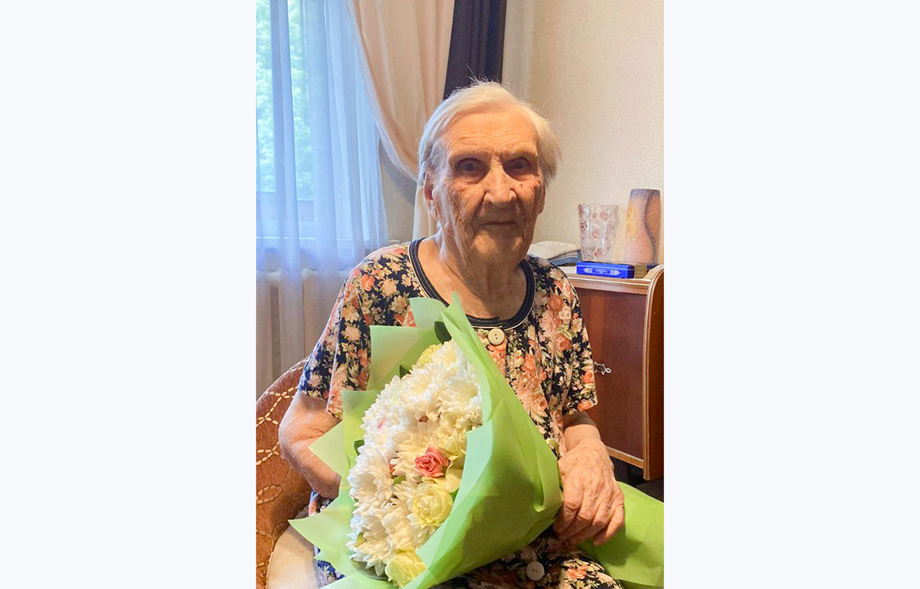 В Твери труженице тыла Алевтине Николаевне Постновой исполнился 101 год