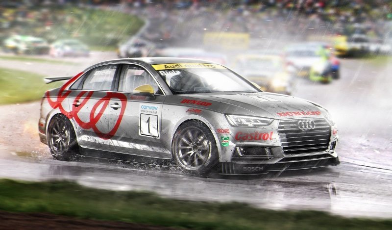 Audi A4 BTCC, авто, автогонки, автомобили, автоспорт, гонки, ливрея, фантазия