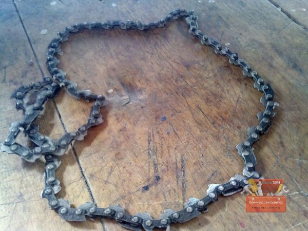 Карманная ручная пила из цепи от бензопилы за 10 минут Карманная ручная пила из цепи от бензопилы за 10 минут самоделкин