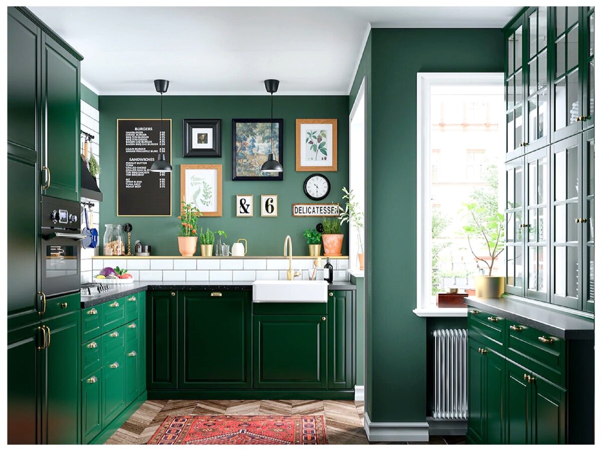 Это красиво: интересные цветовые решения и сочетания оттенков на кухне идеи для дома,интерьер и дизайн