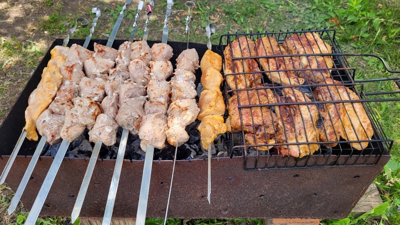 Как сделать шашлык вкусным и при этом не навред...
