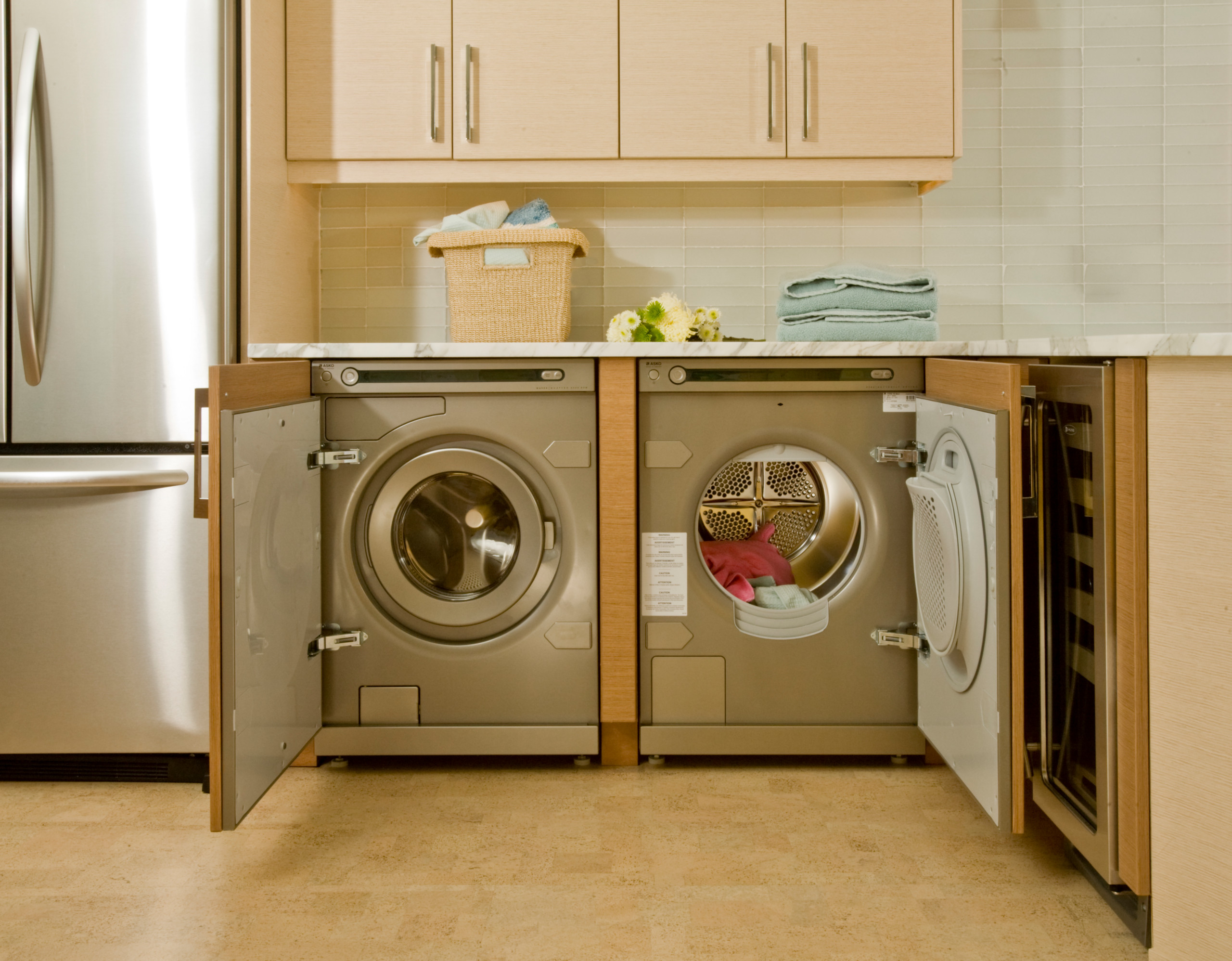 Чистая работа: Неожиданные идеи для размещения стиральной машины идеи для дома,интерьер и дизайн