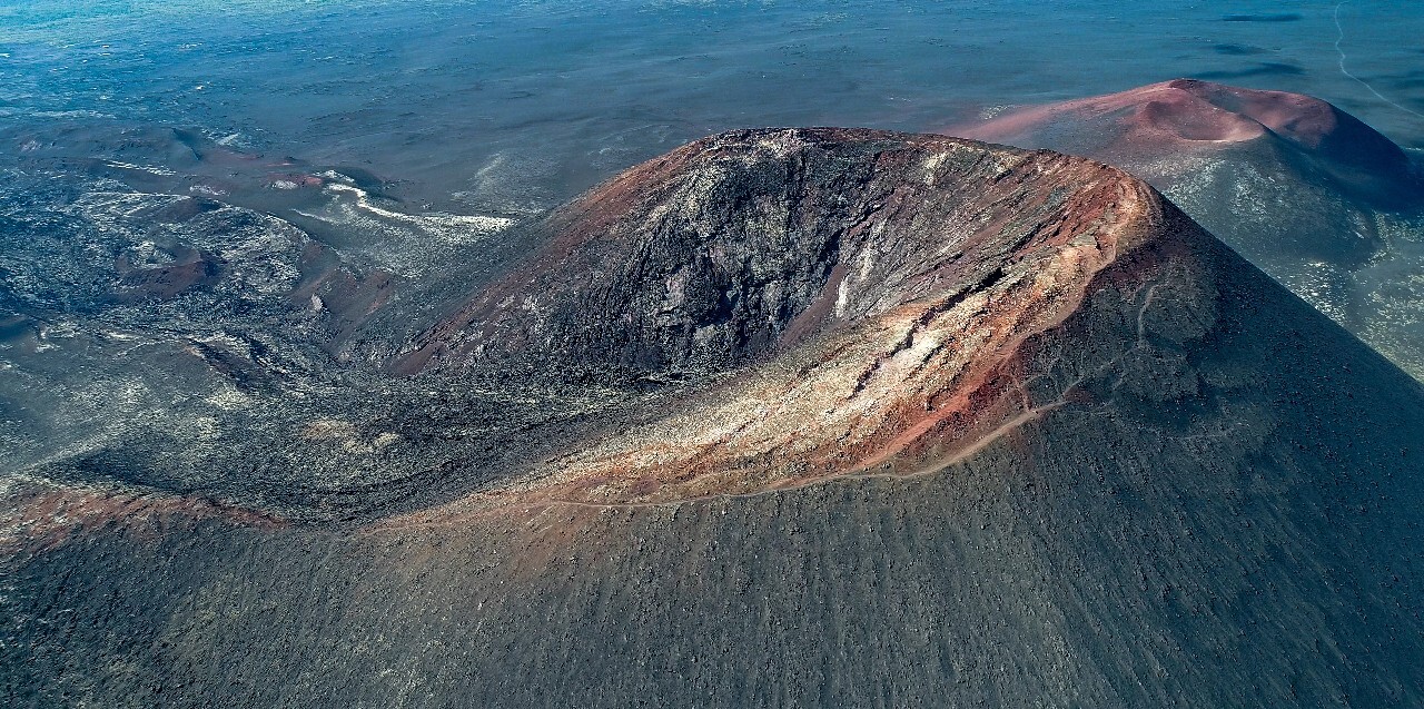 шлаковый конус Горшкова извержения 1973 г.