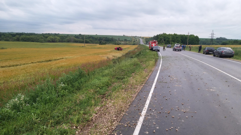 В Милославском районе 21-летний водитель погиб в ДТП