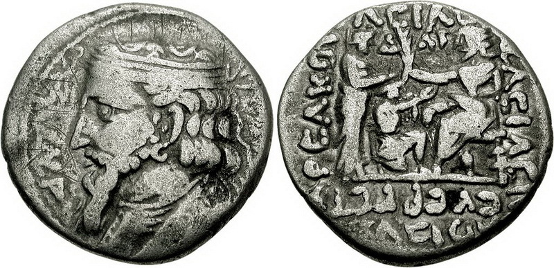 ​Монета с изображением царя Артабана III. commons.wikimedia.org - Парфянские эмигранты в римской армии | Warspot.ru