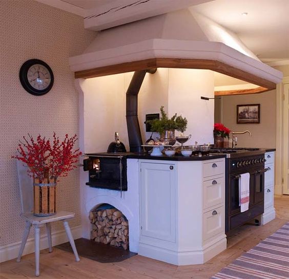 Плита с «кухней» в современном интерьере идеи для дома,интерьер и дизайн