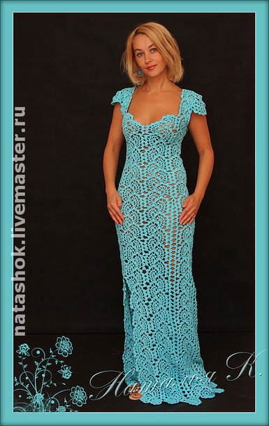 Вязаное платье Вязаное платье