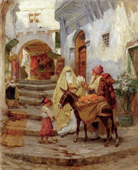картина художника Фредерика Артура Бриджмена (Frederick Arthur Bridgman) – 13 художник Фредерик Артур Бриджмен (Frederick Arthur Bridgman) картины – 13