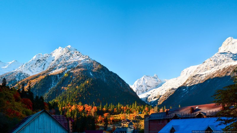 Домбай. Что не так с курортами Северного Кавказа путешествия, факты, фото