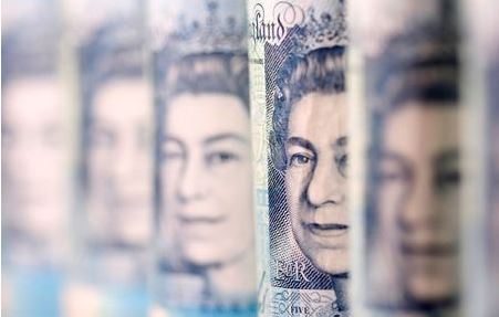 Pound banknotes are seen in this illustration taken January 6, 2020. REUTERS/Dado Ruvic/Illustration