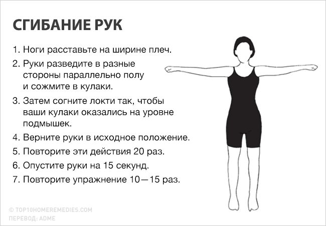 6 классных упражнений для красивых и подтянутых рук красота