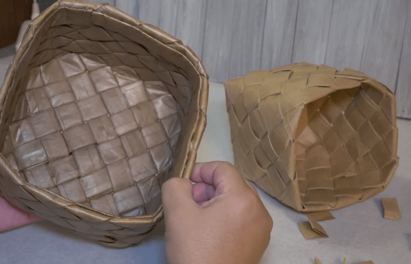 Стильные коробочки под бересту: простое плетение, отличный результат