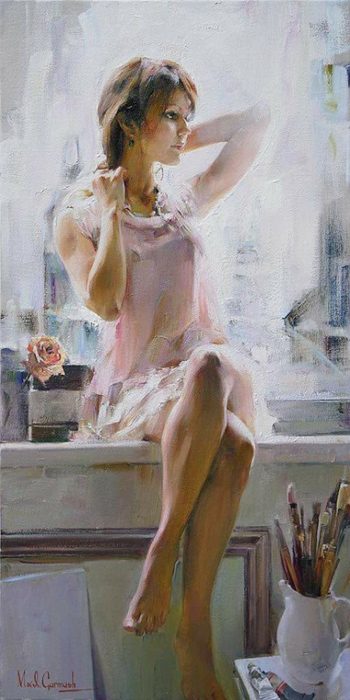 И как её за это не любить..? Michael & Inessa Garmash Живопись