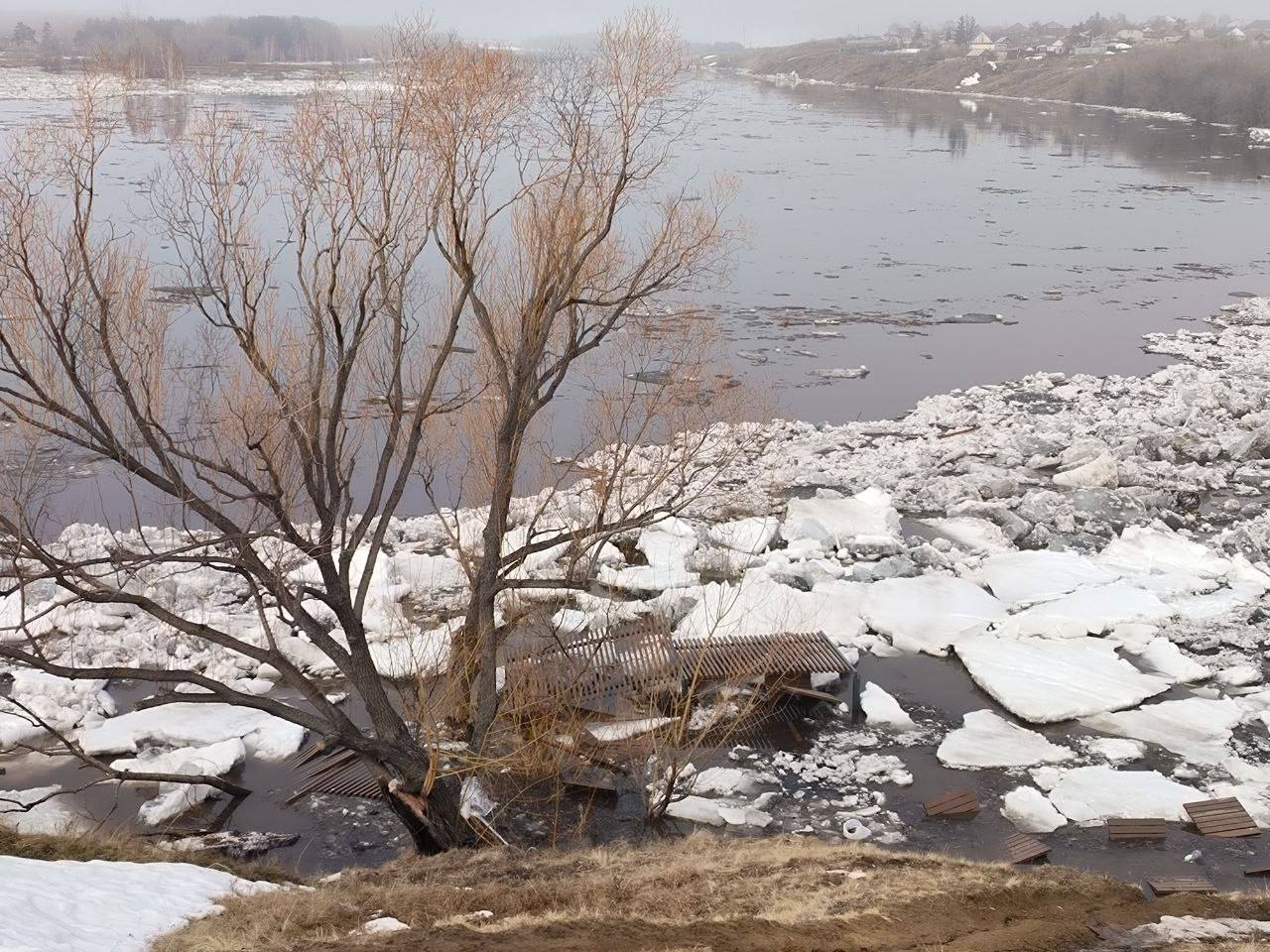 В Челябинской области 100 миллионов смыло водой
