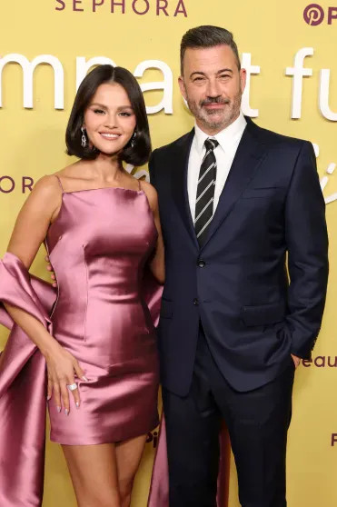 Селена Гомес и Джимми Киммел