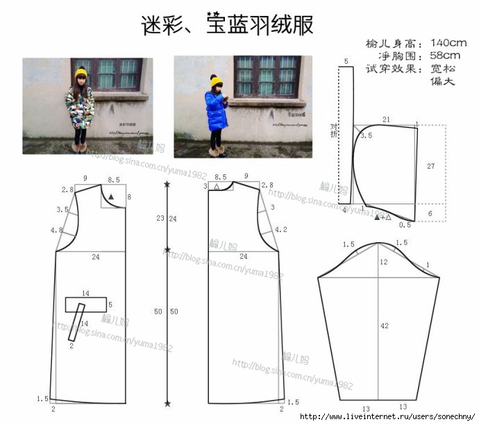 Выкройки детских курток и пальто Выкройки детских курток и пальто Выкройки детских курток и пальто,одежда,рукоделие,своими руками