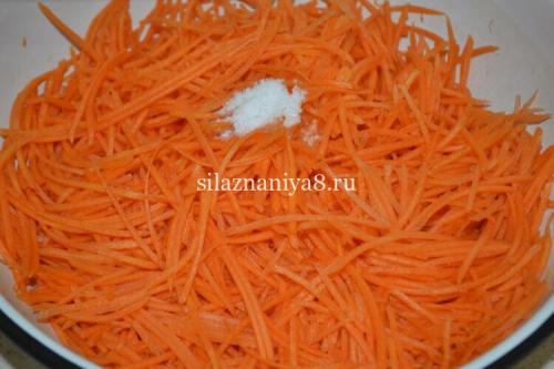 Как сделать вкусную морковку по-корейски. Морковь по-корейски, как в магазине, получается сочная и вкусная 03