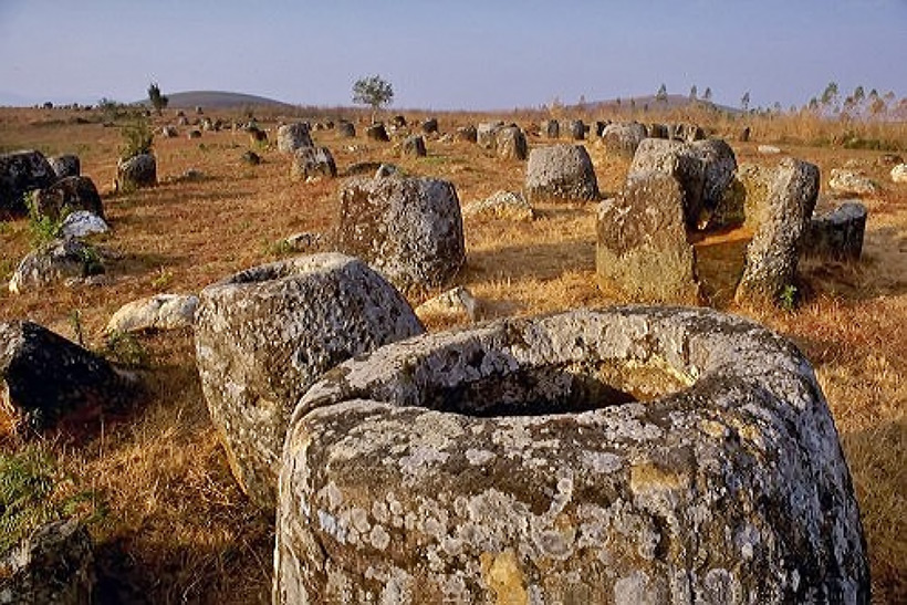 Долина кувшинов в Лаосе