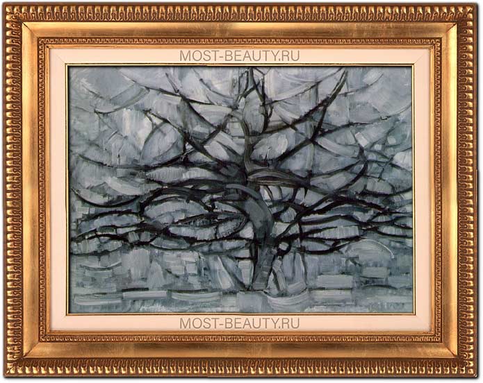 Популярные картины Пита Мондриана: Серое дерево (1911)