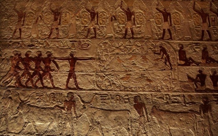 Древнеегипетские изображения. / Фото: stranabolgariya.ru