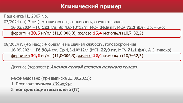 клинический пример