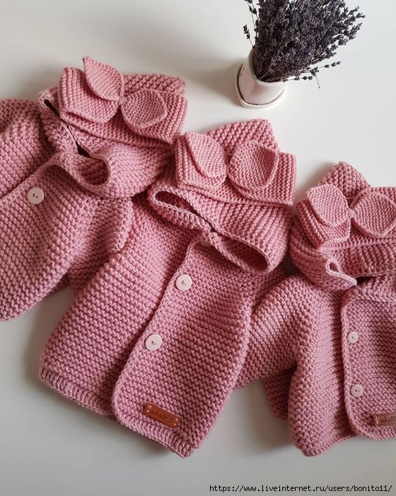 Как связать уютный кардиган спицами для малыша вязание,мода,одежда