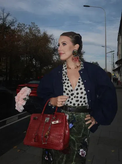 «Просто похудела»: Ксения Собчак ответила на слухи о пластике