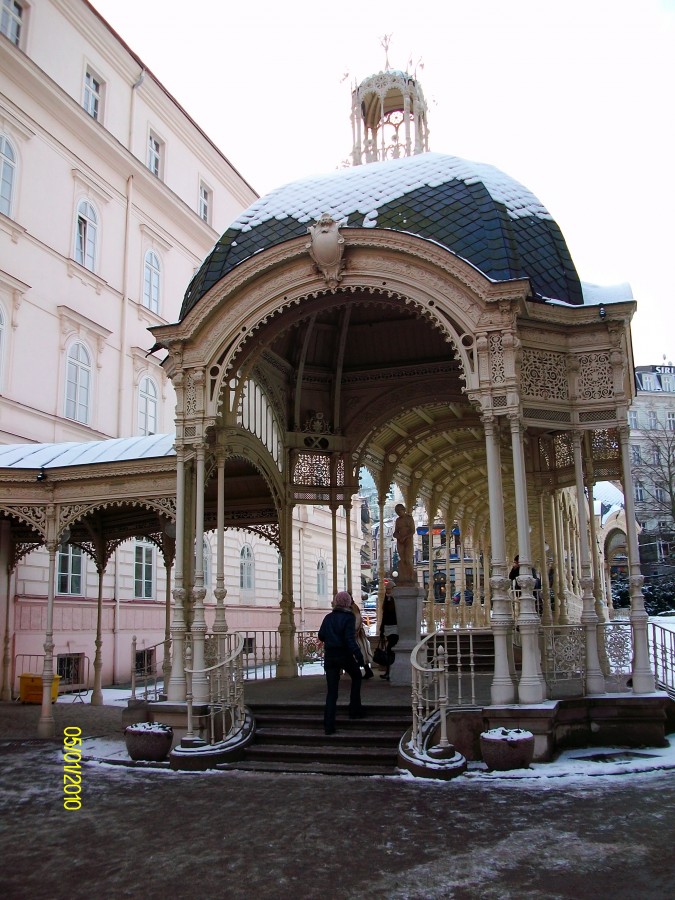 Зимой в Карловых Варах Зимой в Карловых Варах