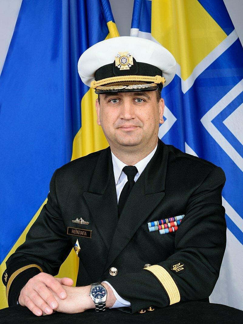  Командующий украинским флотом Алексей Неижпапа