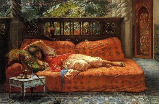 картина художника Фредерика Артура Бриджмена (Frederick Arthur Bridgman) – 04 художник Фредерик Артур Бриджмен (Frederick Arthur Bridgman) картины – 04
