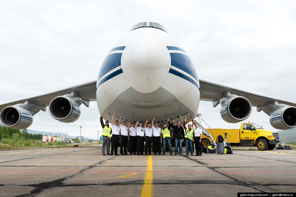 Ан-124 «Руслан» — самый большой в мире серийный самолёт