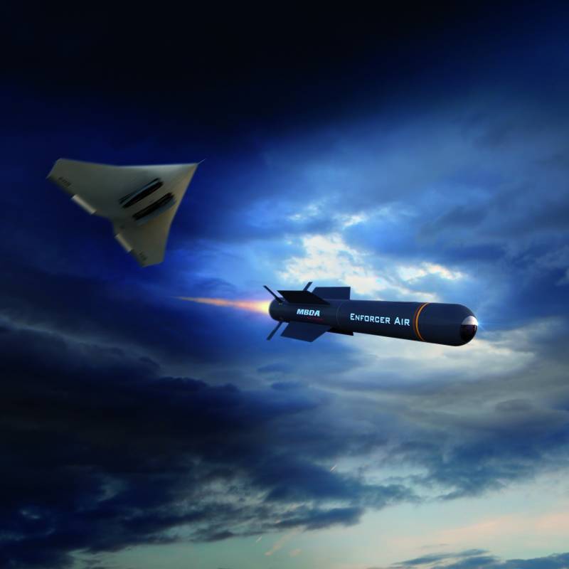 Ракетный комплекс MBDA Enforcer. Перспективное оружие для пехоты и авиации оружие