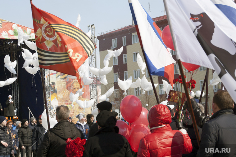 В свердловском городе появился баннер в честь 9 Мая с ошибкой