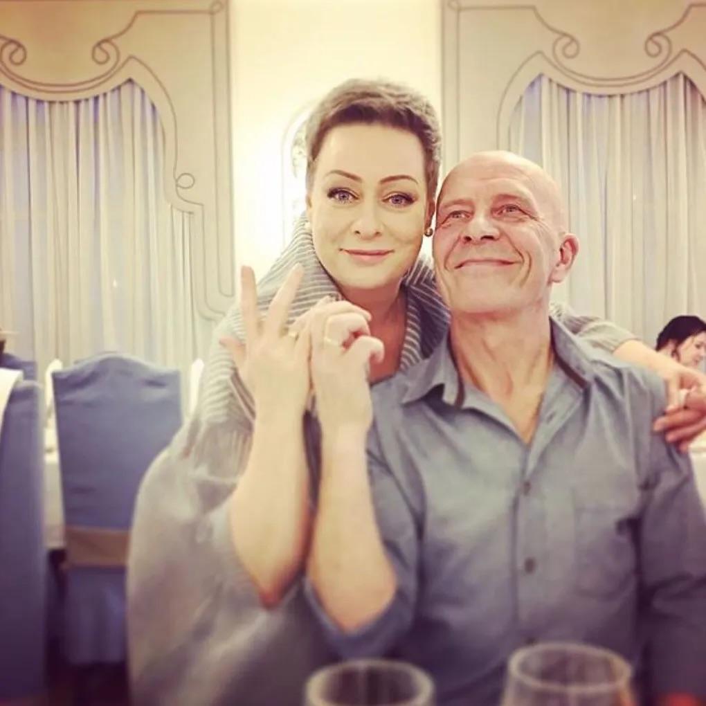 Мария Аронова с мужем