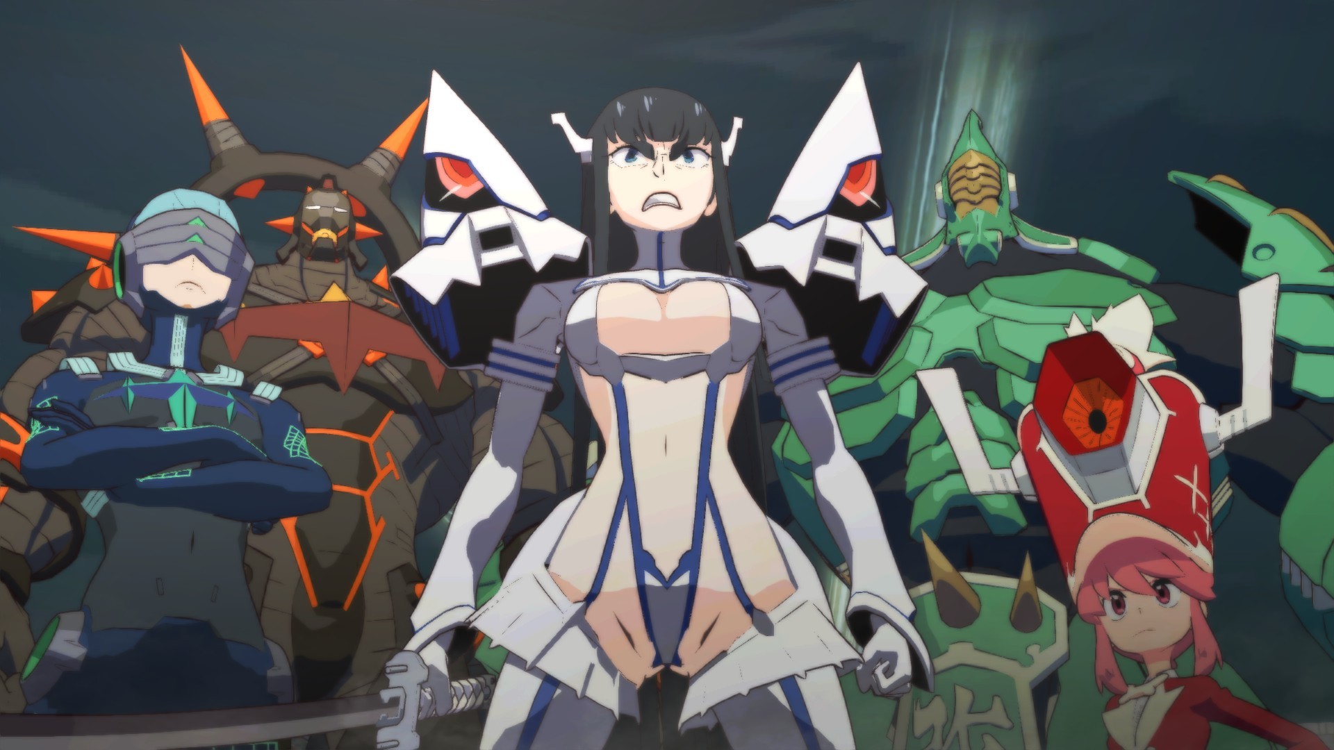 Kill la Kill the Game: IF- Естественный отбор в школе «Хоннодзи» kill la kill the game: if,pc,ps,аниме,Игры,файтинг