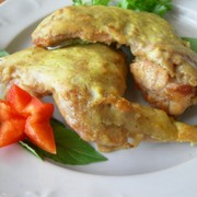 Куриные крылышки с ореховой корочкой